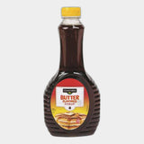 2 Bottles Clover Valley Butter Flavored Syrup, 24 fl oz