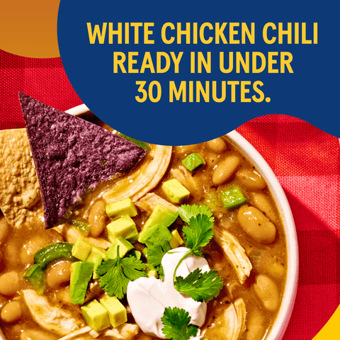 4 CANS Bush's Chili Magic Slow Simmered White Beans in Mild Chili Sauce