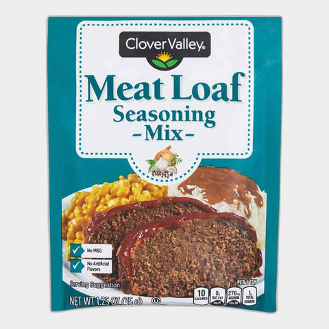 6 Packets Clover Valley Meat Loaf Seasoning Mix, 1.25 oz