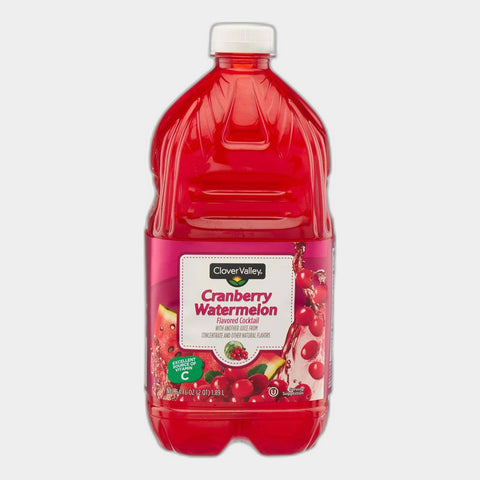 Clover Valley Cranberry Watermelon Flavored Cocktail, 64 fl oz