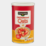 2 Canisters Clover Valley Old Fashioned Oats Canister, 18 oz