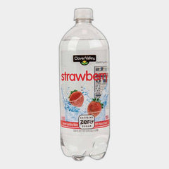 Clover Valley Strawberry Sparkling Water, 1 liter