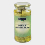 3 Jars Clover Valley Whole Pepperoncini, 12 oz