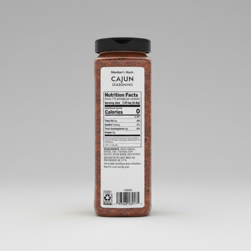 2 Jars of Member's Mark Cajun Seasoning Blend, 22 oz