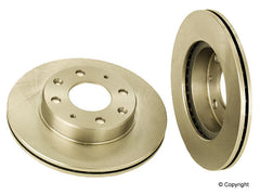 Pair of New Front Disc Brake Rotors for Honda CRX Civic Insight Wagovan