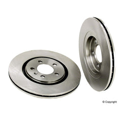 Pair Front Brake Rotors for Volkswagen Passat Jetta Golf Corrado VW