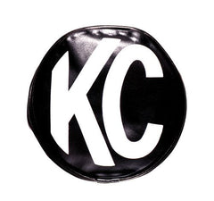 Pair of KC HiLites Offroad Light Covers in Black white letters for Jeep Pickup Truck