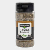 2 Jars Clover Valley Thyme Leaves, 0.75 oz
