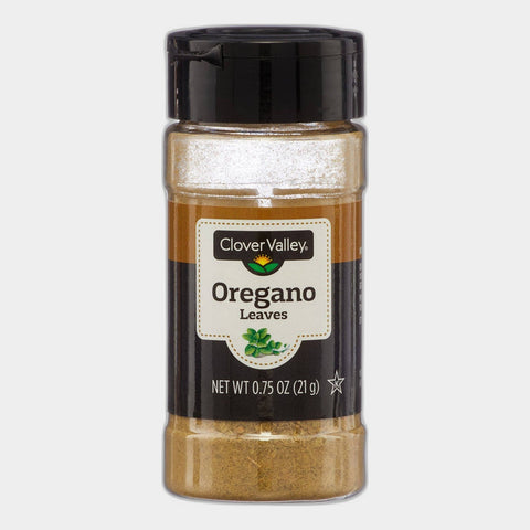 2 Jars Clover Valley Oregano Leaves, 0.75 oz