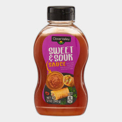 4 Bottles Clover Valley Sweet & Sour Sauce, 13 oz
