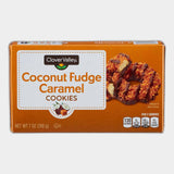 Clover Valley Coconut Fudge and Caramel Cookies, 7 oz