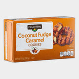 Clover Valley Coconut Fudge and Caramel Cookies, 7 oz