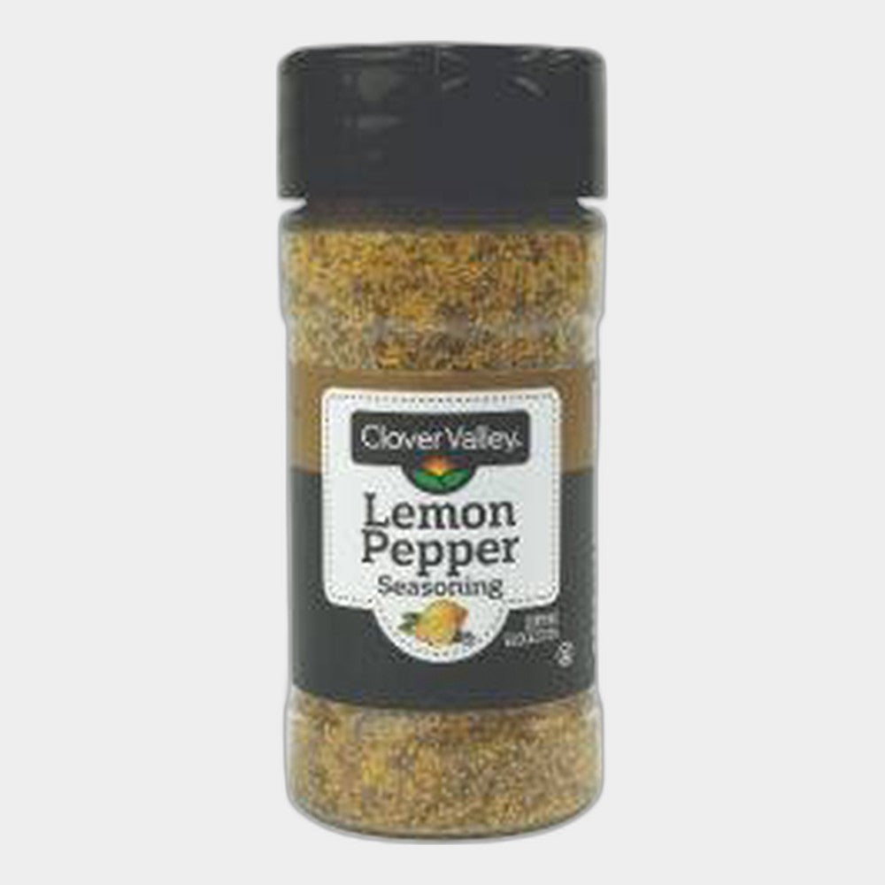 2 Jars Clover Valley Lemon Pepper Seasoning, 3.5 oz