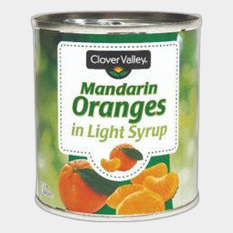 4 Cans Clover Valley Canned Mandarin Oranges, 11 oz