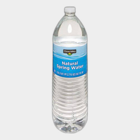 Clover Valley Natural Spring Water, 1.5 liter