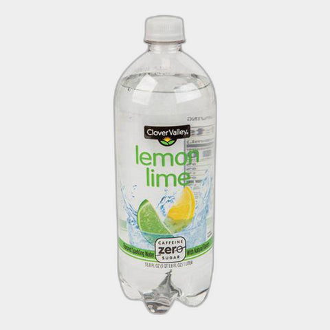 Clover Valley Lemon Lime Sparkling Water, 1 liter