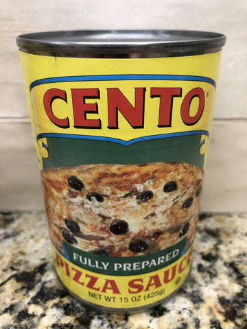 4 CANS Cento Fully Prepared Pizza Sauce 15 oz Can Tomato Maker Pie Pepperoni