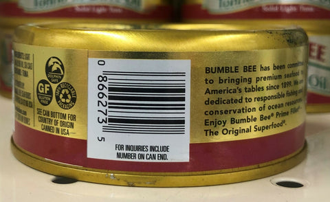 10 CANS Bumble Bee Fillet Tonno in Olive Oil Solid Gourmet Yellowfin Tuna 5 oz