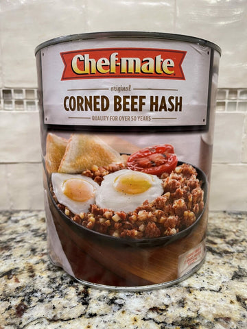 HUGE CAN Chef mate Corned Beef Hash Corned Beef 6 lb 11 oz Chefmate