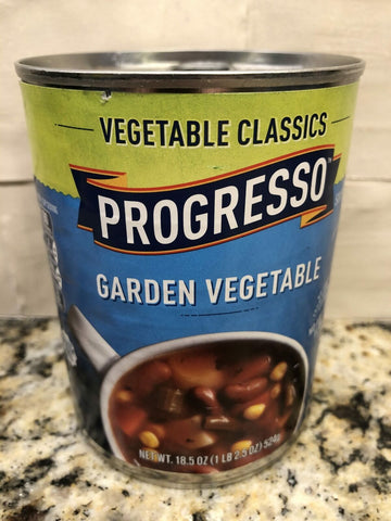 4 CANS Progresso Vegetable Classics Garden Vegetable Soup 18.5 oz Can