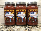 3 Jars Great Value Medium Cantina Style Salsa 24 oz Pepper Dip Picante