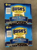 12 CANS Bush's Black Beans 15 oz Can Frijoles Negros FREE SHIP