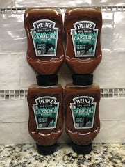 4 BOTTLES Heinz Carolina Vinegar Style Tangy BBQ Sauce, 18.6 oz Dip Barbecue ...