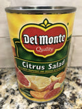 4 CANS Del Monte Orange Sections & Grapefruit in Light Citrus Salad 15 oz can