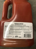 Half Gallon of Texas Pete Hot Sauce Pepper Wing Bottle Tabasco Chili Vinegar ...