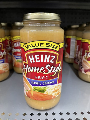 3 JARS Heinz Home Style Classic Chicken Gravy Value Size 18 oz