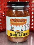 2 JARS Carolina Sweet Chili 16 oz Hot Dog Hamburger Sauce Wiener