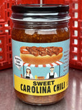 2 JARS Carolina Sweet Chili 12 oz Hot Dog Hamburger Sauce Wiener