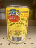 4 CANS Luck's Light Red Kidney Beans 15 oz Can Vegetable Bean