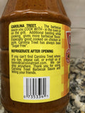 3 BOTTLES Carolina Treet BBQ Sauce Dip Grilling Eastern NC Pork Shoulder Pit