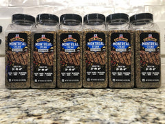 6 JARS McCormick Grill Mates Montreal Steak Seasoning 29 oz Ribeye Tbone Beef