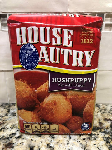 House Autry Hush Puppy with Onion Mix Batter Fry Fried Sweet Flour 2 Lbs Fish