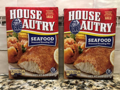 2 BOXES House Autry Southern Seafood Breader Mix 8 oz Flour Fish Fry Fillets ...