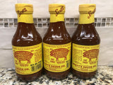 3 BOTTLES Scott's Spicy Fat & Sugar Free Homemade Barbecue Sauce BBQ