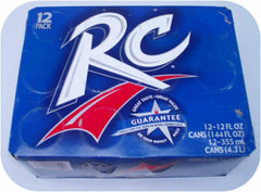 12 pack of RC Cola Cans Royal Crown soft soda pop drink