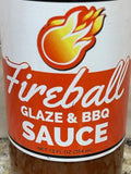 3 BOTTLES D'Vine Foods Fireball Glaze & BBQ Sauce 12 oz Pork Chicken