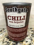 6 CANS SouthGate Foods Chili with Beans 15 oz Can Sauce Recipe