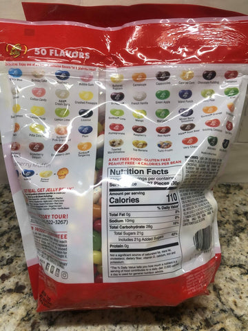 2 BAGS Jelly Belly 50 Flavor Gourmet Jelly Beans 6 lbs. Candy FREE SHIP