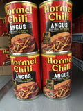 4 CANS Hormel Angus Chili No Beans 14 oz Can Beef Can Dip Stew