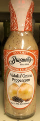 Braswell's Vidalia Onion & Peppercorn Salad Dressing 12 oz Bottle Vinaigrette