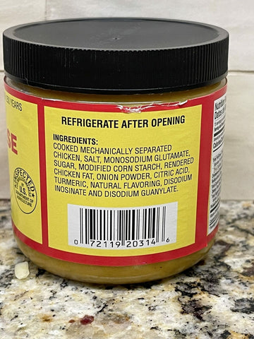 2 JARS Atkinson's Chicken Base Seasoning 1 lb made Pastry or Dumplings