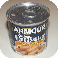 Chicken Armour Star Vienna Sausage 5 oz Can Meat Food