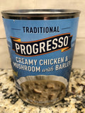 10 CANS Progresso Traditional Creamy Chicken & Mushroom with Barley Soup 18.5...