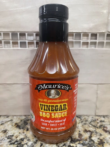 3 BOTTLES Maurice's Piggie Park Vinegar BBQ Sauce 16 oz Ribs Pork