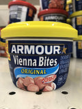 6 Cans Armour Star Original Vienna Bites Sausage Meat 7.25 oz Wiener