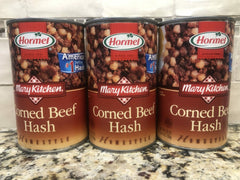 3 CANS Hormel Mary Kitchen Corned Beef Hash Sandwich Meat 25oz